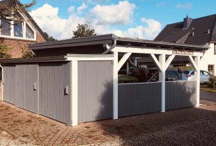 Carport streichen