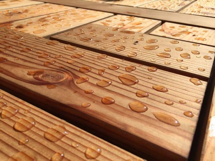 Nanoversiegelung Holz