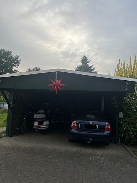 Carport streichen