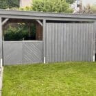 carport grau streichen